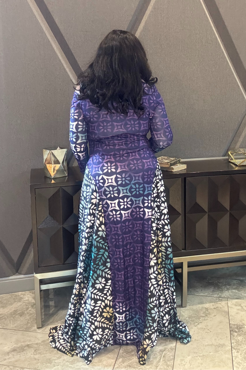 Prism Lux Bodycon purple