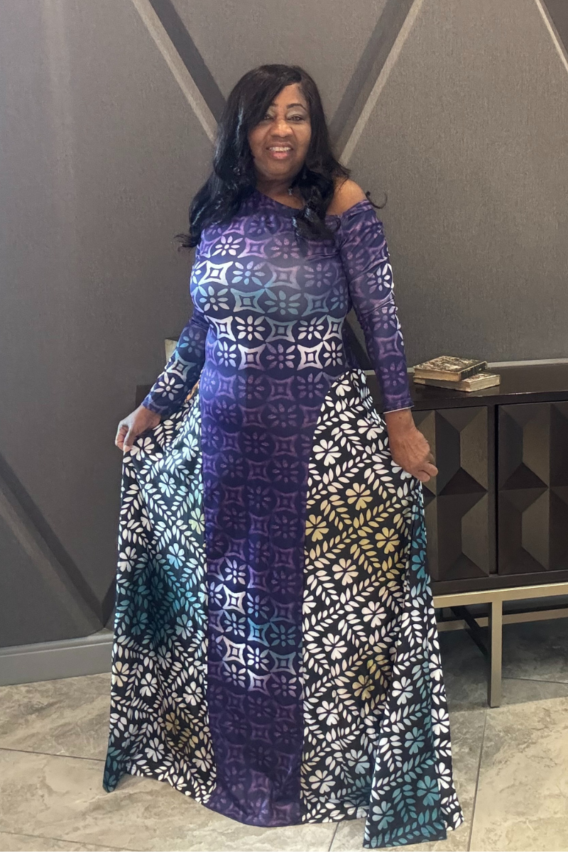 Prism Lux Bodycon purple