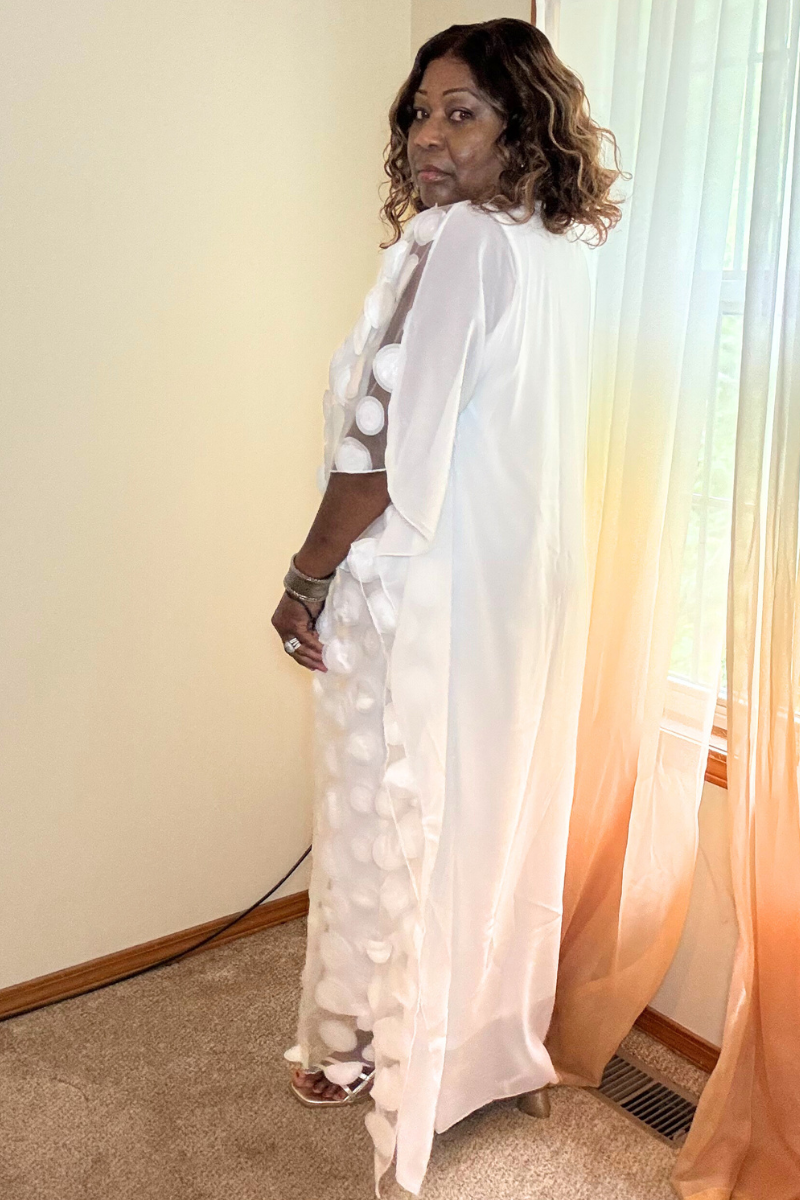 Petal Veil Dress/ Coming soon restock