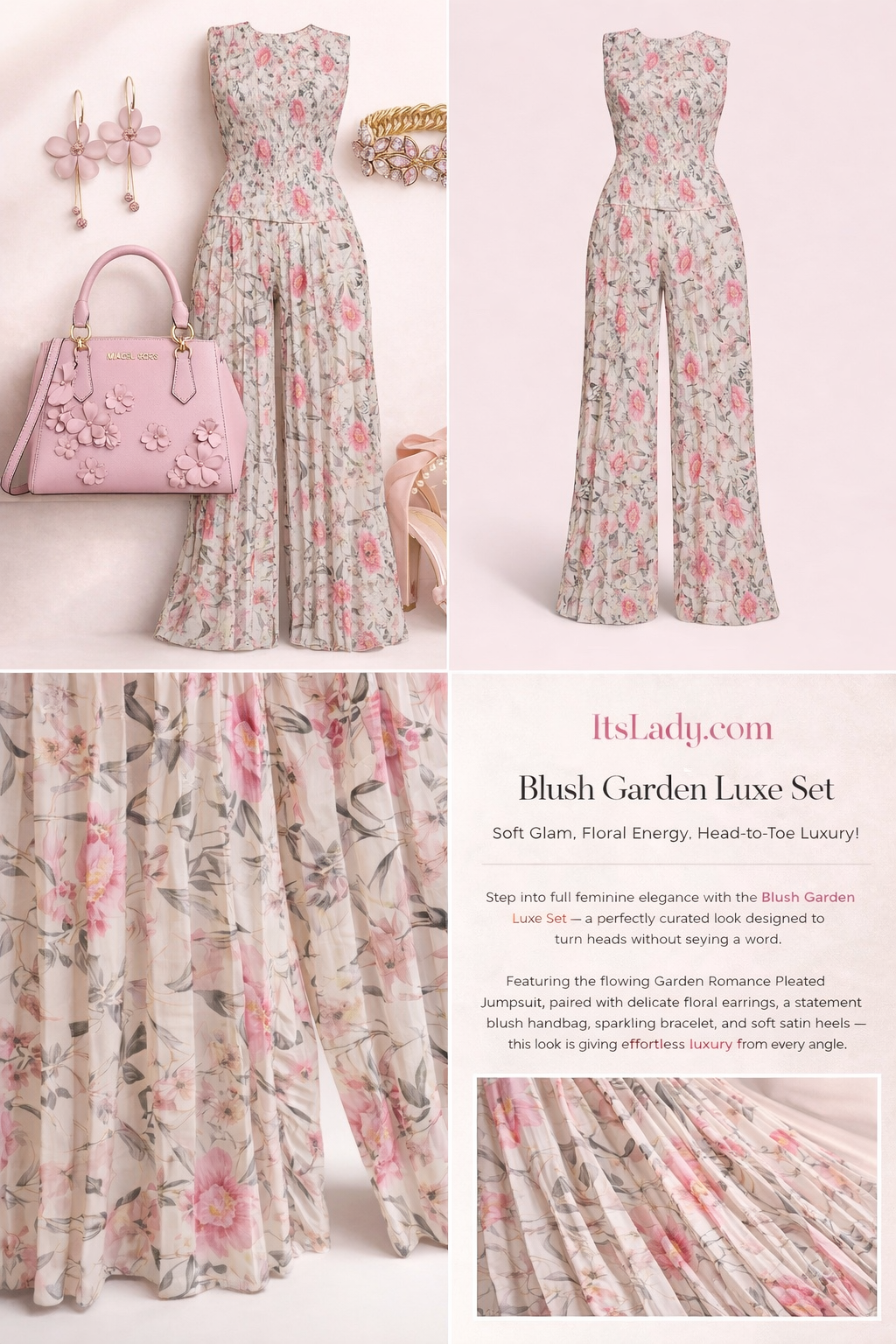 Blush Garden Luxe Set
